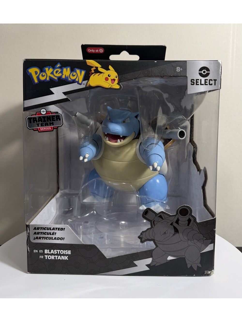 Pokemon Select Trainer Team BLASTOISE 6" Figure Series 12 Jazwares